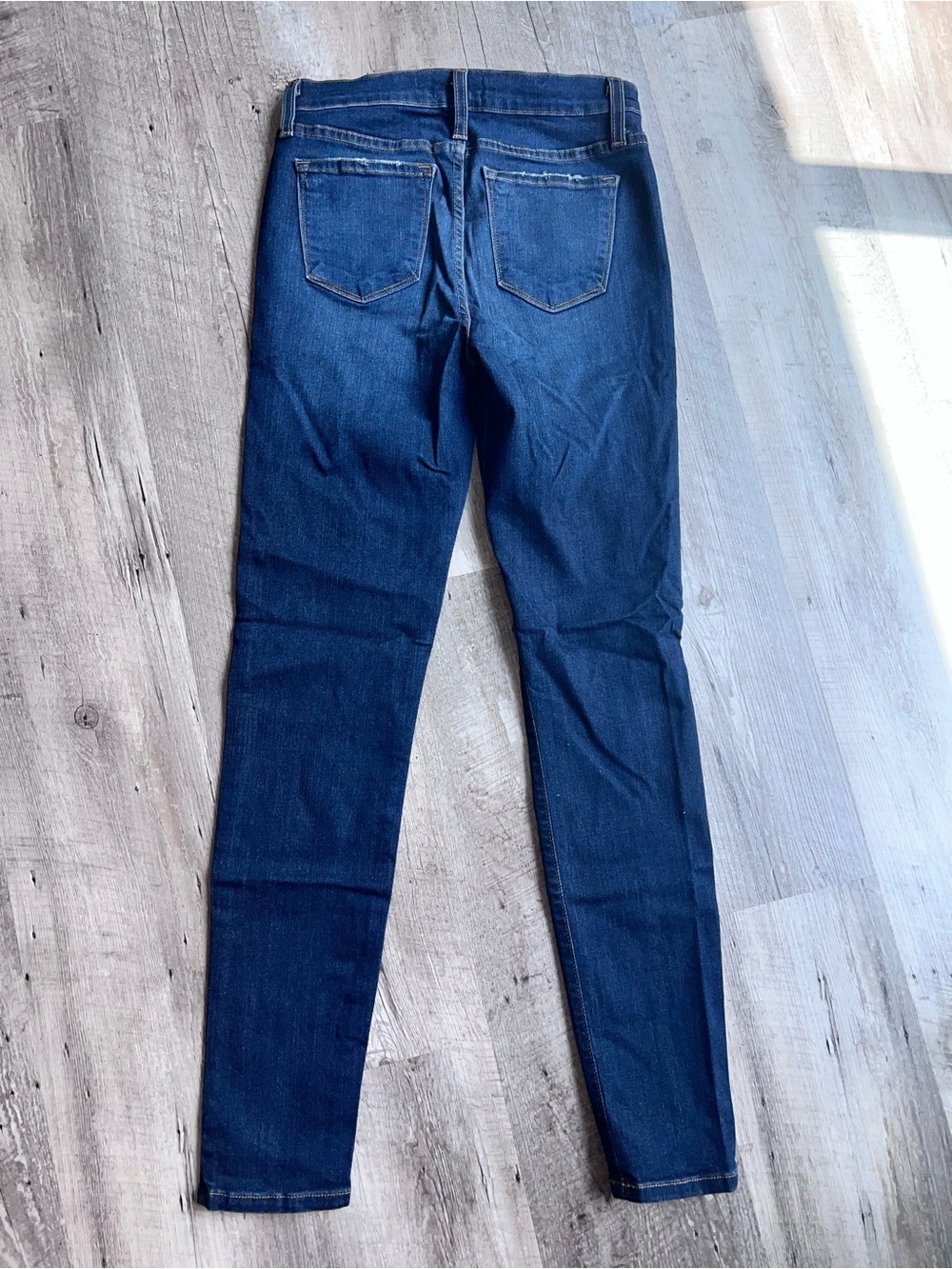 Judy Blue Classic High-Rise Skinny Jeans - Dark Blue - Picture 4 of 6